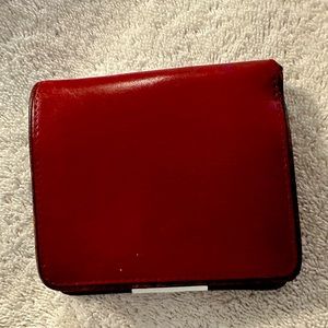 Vintage Coach red wallet